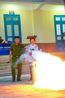 Trường Đại học Nha Trang tổ chức tập huấn phòng cháy, chữa cháy cho hơn 350 VC-NLĐ và sinh viên
