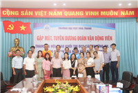 Gặp mặt và tuyên dương đoàn vận động viên tham gia Hội thao Khối thi đua các Trường ĐH, CĐ tỉnh Khánh Hòa năm học 2022-2023