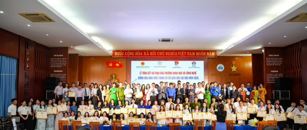 Tổng kết và trao Giải thưởng Khoa học và Công nghệ sinh viên các cơ sở giáo dục đại học năm 2025
