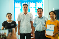 Trường Đại học Nha Trang thăm, động viên VC-NLĐ Trung tâm Nghiên cứu và Chế biến thực phẩm