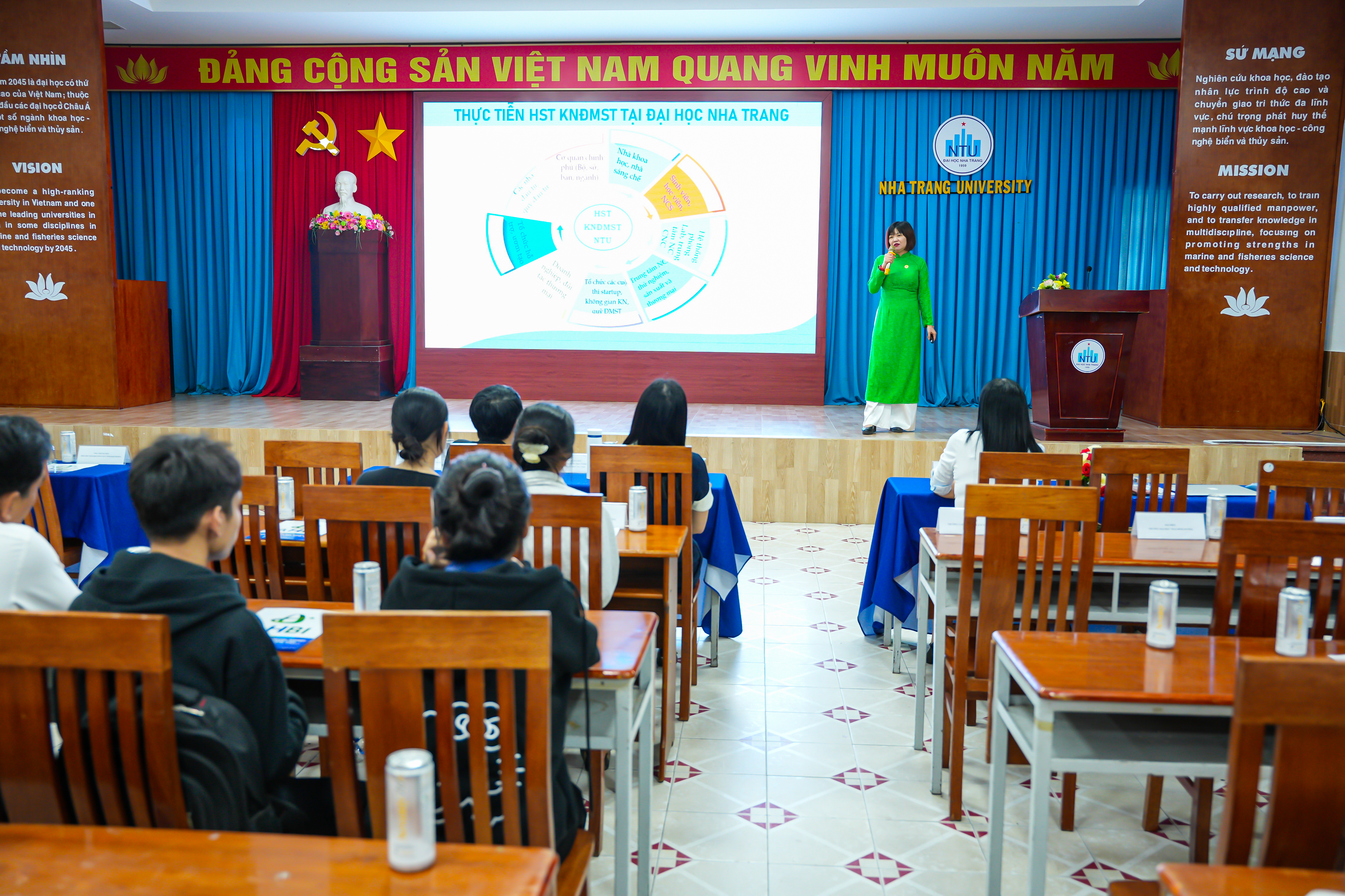 Trường Đại học Nha Trang tổ chức Hội thảo “Kết nối mạng lưới khởi nghiệp, hỗ trợ thúc đẩy hoạt động khởi nghiệp đổi mới sáng tạo khu vực miền Trung”