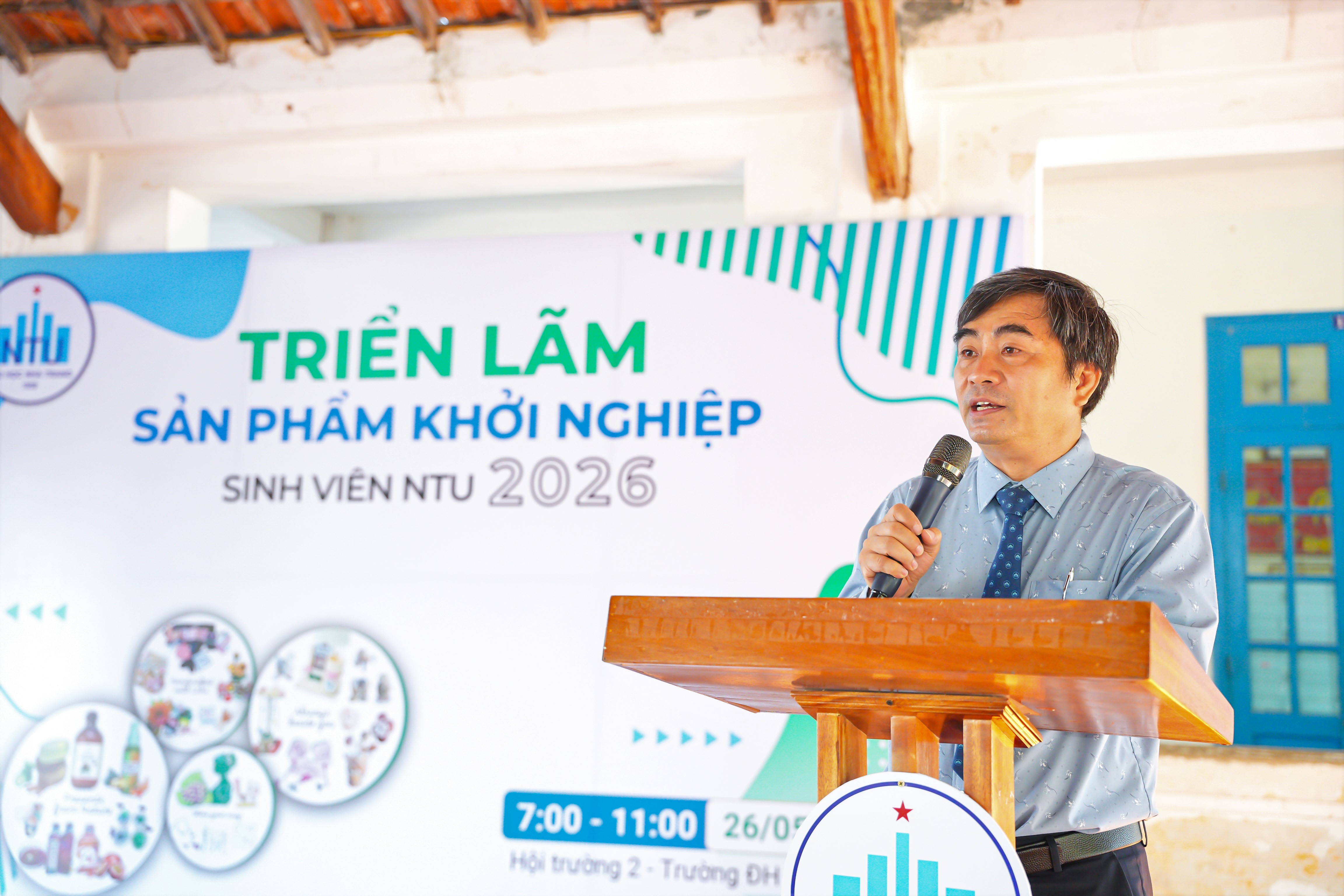 Triển lãm sản phẩm khởi nghiệp NTU 2026 lan tỏa tinh thần đổi mới sáng tạo