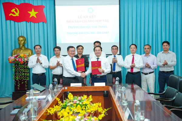 Ký kết hợp tác giữa Trường Đại học Nha Trang và Trường Đại học Mỏ - Địa chất: Mở rộng cơ hội đào tạo, nghiên cứu và chuyển đổi số