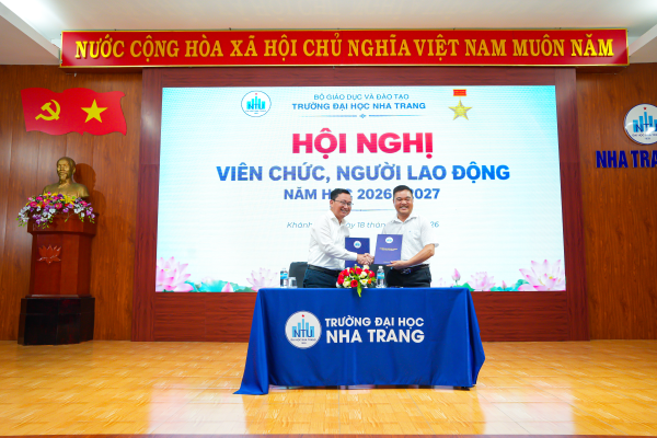 Hội nghị viên chức, người lao động Trường Đại học Nha Trang năm học 2026 – 2027