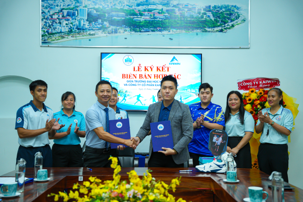 Trường Đại học Nha Trang ký kết Thỏa thuận hợp tác với Công ty Cổ phần Kaiwin Việt Nam