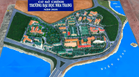 Trường Đại học Nha Trang ra mắt sa bàn được sửa chữa, nâng cấp trong năm 2026