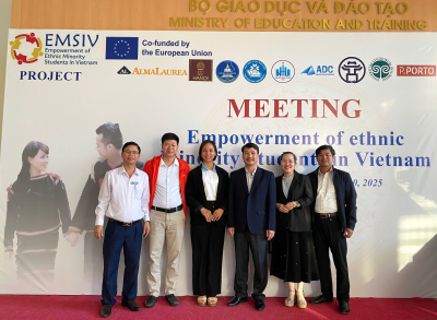 Trường Đại học Nha Trang tham gia họp triển khai Dự án "Nâng cao năng lực tìm kiếm việc làm cho sinh viên dân tộc thiểu số tại Việt Nam"
